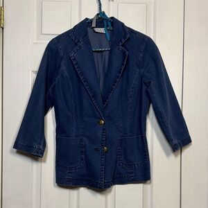 Joan Rivers Denim Blazer